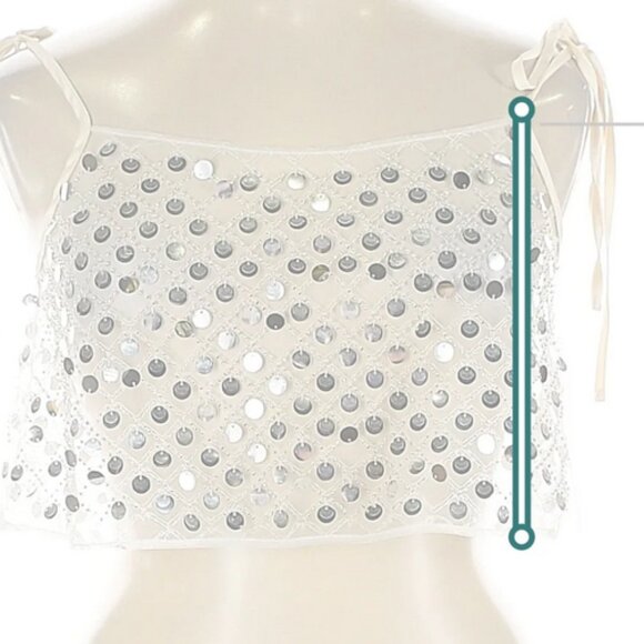 FOR LOVE and LEMONS Charelle Top Silver - Picture 7 of 10